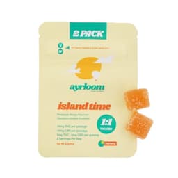 Island Time 1:1 Gummies 2 Pack | Ayrloom | Edible Island Time 1:1 Gummies 2 Pack | Ayrloom | Edible