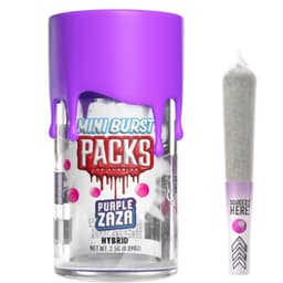 Packwoods - Purple Zaza Infused Mini Bursts 5pk Packwoods - Purple Zaza Infused Mini Bursts 5pk
