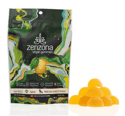 1:1 Sour Citrus (100mg THC/100mg CBD) zenzona Vegan Gummies 1:1 Sour Citrus (100mg THC/100mg CBD) zenzona Vegan Gummies
