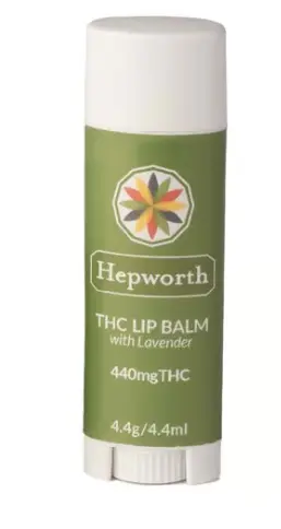 THC Lip Balm with Lavender - Topical (440mg) THC Lip Balm with Lavender - Topical (440mg)