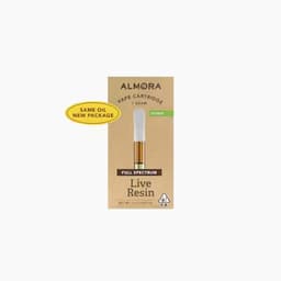 Almora 100% Live Resin Amarelo Cartridge 1g Almora 100% Live Resin Amarelo Cartridge 1g