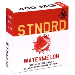 STNDRD Sativa 400 MG Watermelon Gummies STNDRD Sativa 400 MG Watermelon Gummies