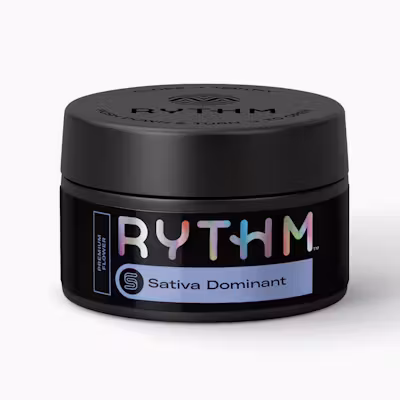 RYTHM White Durban Flower 3.5g RYTHM White Durban Flower 3.5g